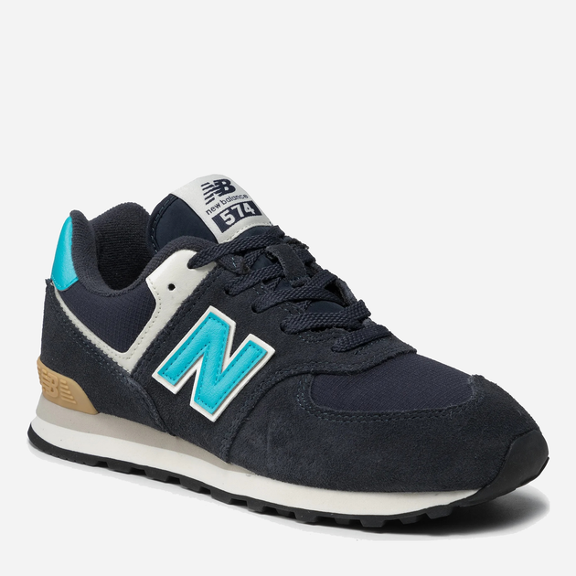 Buty sportowe chłopięce New Balance 574 PC574MS2 31 Ciemnoszare (195173141800) - obraz 2