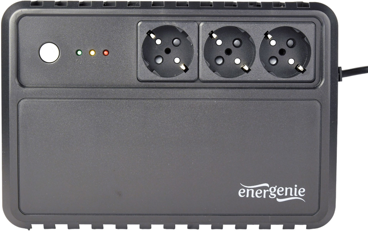 ДБЖ EnerGenie Desktop 1000VA (600W) Black (EG-UPS-3SDT1000-01) - зображення 1