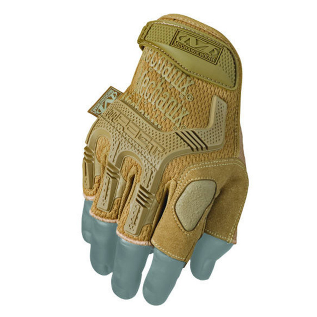 Перчатки тактические M-Pact Fingerless Coyote MD размер (MD) MECHANIX - изображение 1