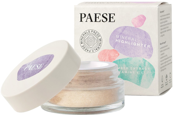 Мінеральний хайлайтер Paese Minerals 500N Natural Glow 6 г (5902627621512) - зображення 1