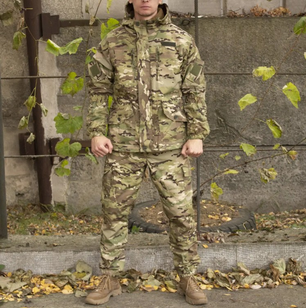 Зимний костюм Горка 5 на флисе военный XXXL мультикам - изображение 1