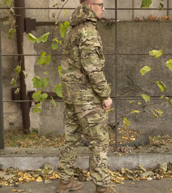 Зимовий костюм Горка 5 на флисі військовий L мультікам - зображення 2