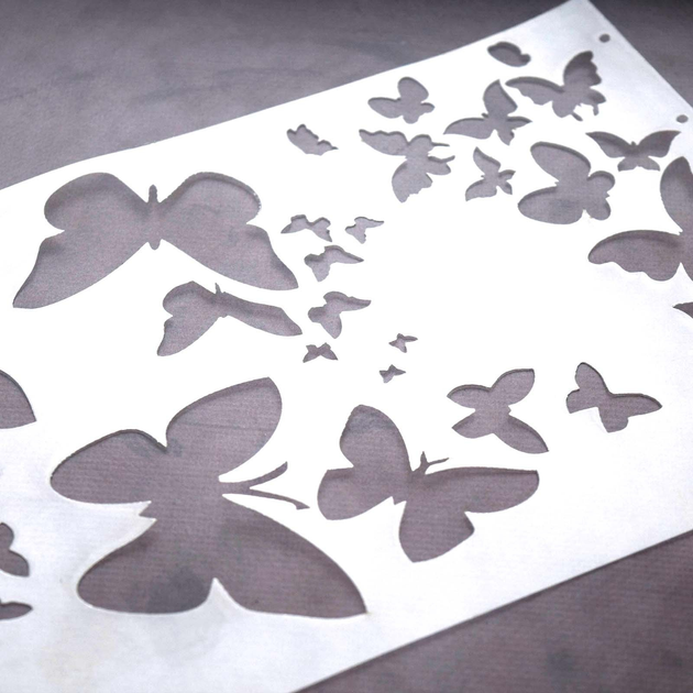Трафарет для выпечки «Бабочки», 30 × 35 см