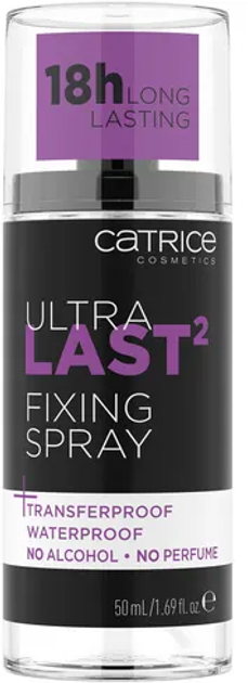 Woda kosmetyczna Catrice Ultra Last2 Fixing Spray 50 ml (4059729358073) - obraz 1