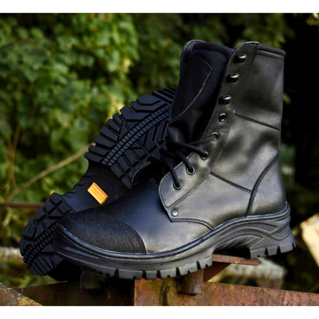 Демисезонные Берцы Тактические Ботинки Мужские Кожаные 46р (30,5 см) MSD-000033-RZ46 - изображение 2