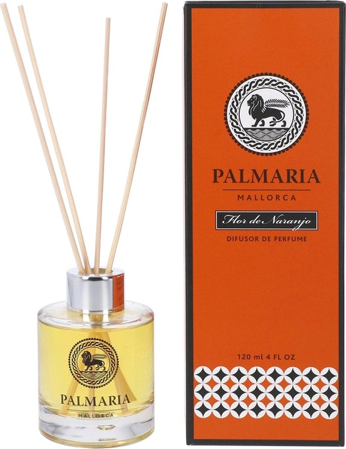 Dyfuzor zapachowy Palmaria Mallorca Orange Blossom 120 ml (4260313760053) - obraz 1