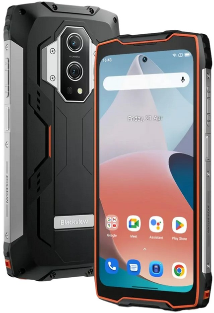 Smartfon Blackview BV9300 12/256GB DualSim Orange (BV9300-OE/BV) - obraz 6