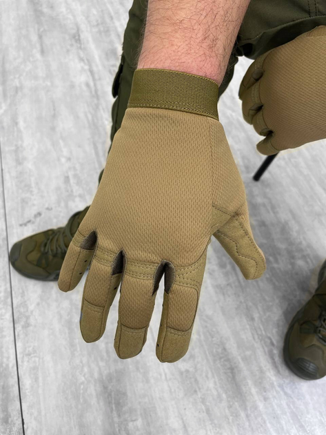 Тактичні рукавички Urban Defender Coyote XXL - зображення 2