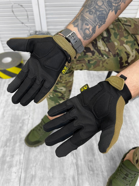 Тактичні рукавички Mechanix Wear M-Pact Elite Coyote L - зображення 2