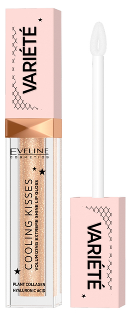 Błyszczyk do ust Eveline Cosmetics Variete zwiększający objętość ust z efektem chłodzącym 01 Ice Mint 6.8 ml (5903416038016) - obraz 1