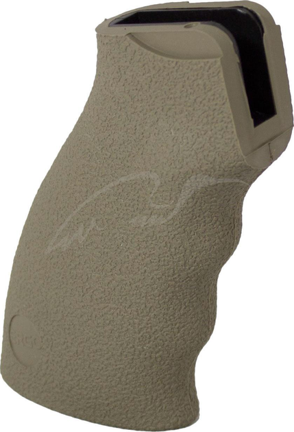 Пістолетна рукоятка Ergo FLAT TOP GRIP для AR15 ц:пісочний - зображення 1