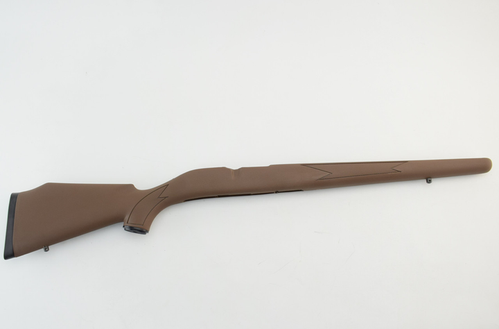 Ложа ATI для Мосина, пластик, с затыльником, коричневая - изображение 1