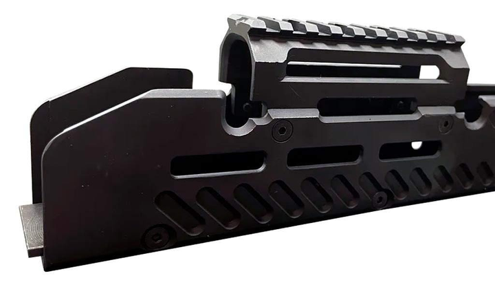 Длинное цевье X-GUN Handguard для АК-47 / 74 / АКМ (алюминий) - изображение 2