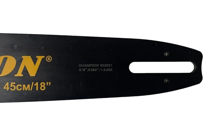 Шина 45см шаг 3/8" паз 063" 66 звеньев Champion - изображение 4