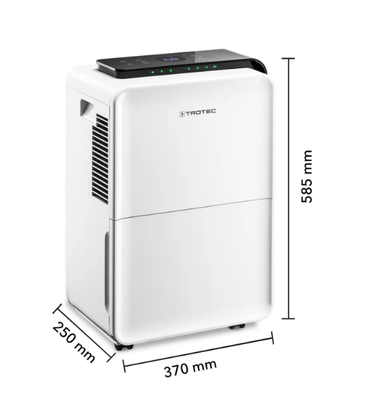 Осушувач повітря Trotec TTK 99 HEPA, до 90 м², 31 літрів - зображення 3