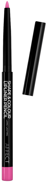 Олівець для губ Affect Shape & Colour Lipliner Pencil Magenta (5902414439627) - зображення 1
