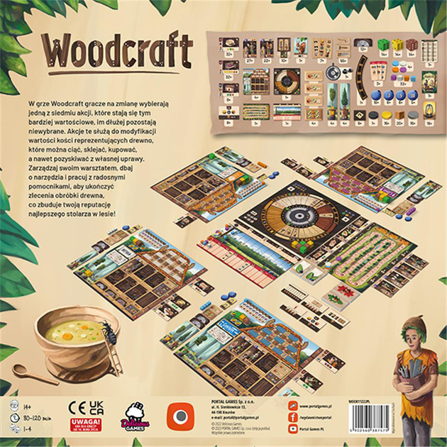 Настільна гра Portal Games Woodcraft (5902560387575) - зображення 2