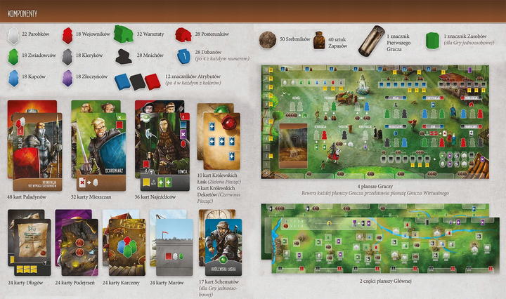 Gra planszowa Portal Games Paladyni Zachodniego Królestwa (5902560382440) - obraz 3