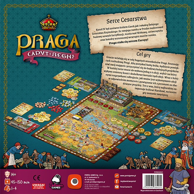 Настільна гра Portal Games Praga Caput Regni (5902560384055) - зображення 2