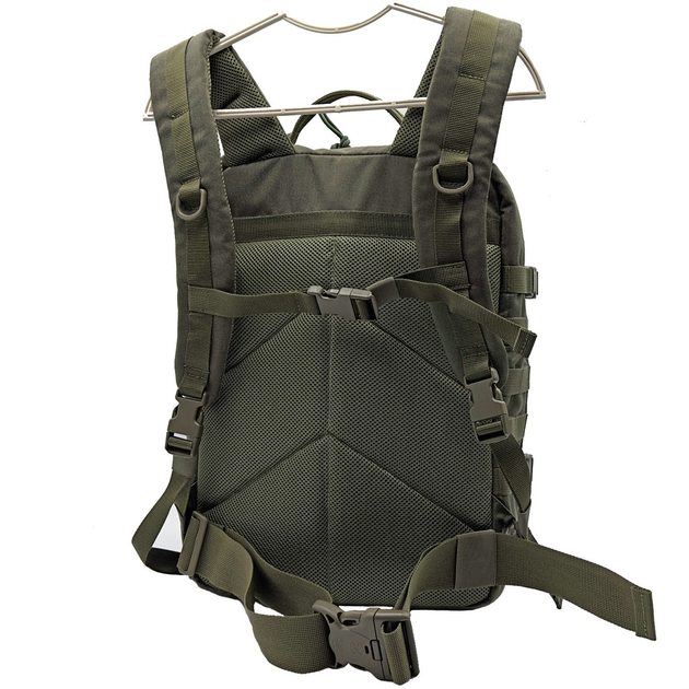 Рюкзак тактический 40 литров поликордура темная Олива (olive) MELGO армейский, штурмовой - изображение 2