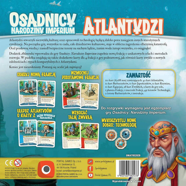 Dodatek do gry planszowej Portal Games Osadnicy: Atlantydzie (5902560382433) - obraz 2