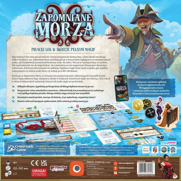 Gra planszowa Portal Games Zapomniane Morza (5902560384826) - obraz 2