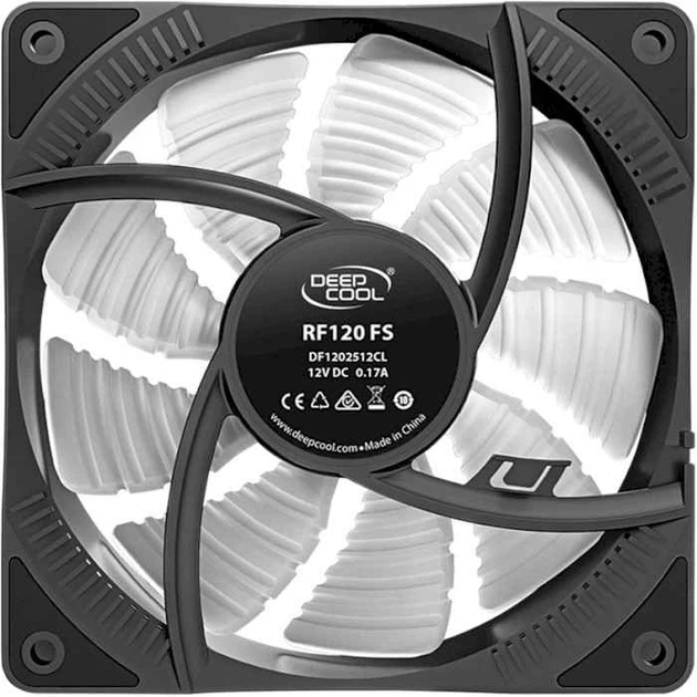 Вентилятор Deepcool RF120FS 120mm pwm 500-1500 RPM (DP-FLED3-RF120-FS) - изображение 3