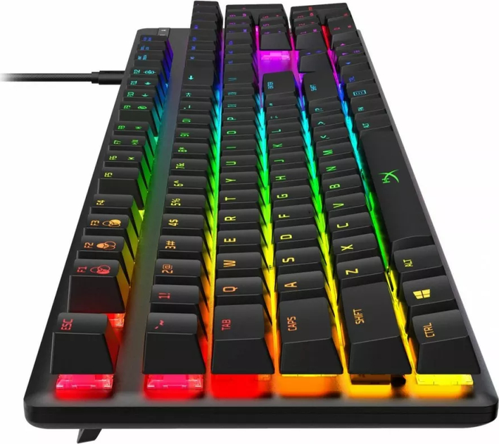 Клавіатура дротова HyperX Alloy Origins червоний перемикач (4P4F6AA) - зображення 4
