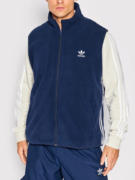 Жилет чоловічий Adidas HK7391 XL Синій (4065415096846) - зображення 1