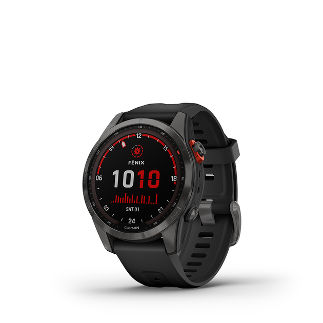Смарт-часы Garmin Fenix 7 Solar Slate Gray with Black Band (010-02540-10/11) - изображение 3
