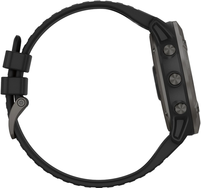 Смарт-часы Garmin Fenix 6 Sapphire Сarbon Grey DLC with Black Band (010-02158-10/11) - изображение 7