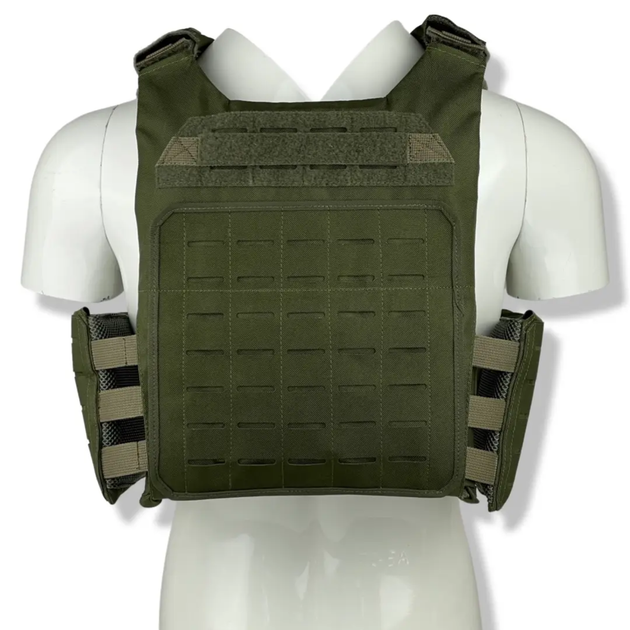 Плитоноска uaBRONIK (Plate Carrier) Олива (Закрытого типа) - изображение 4