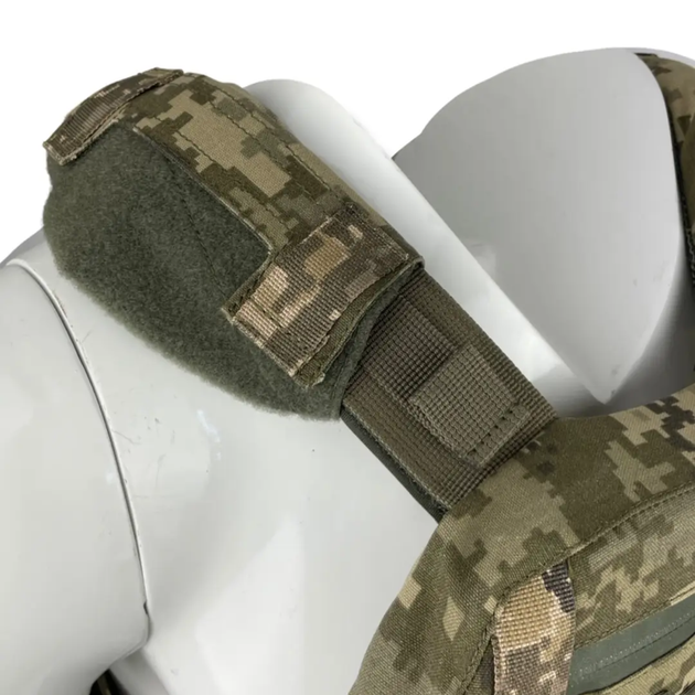 Плитоноска uaBRONIK (Plate Carrier) Пиксель (Закрытого типа) - изображение 7