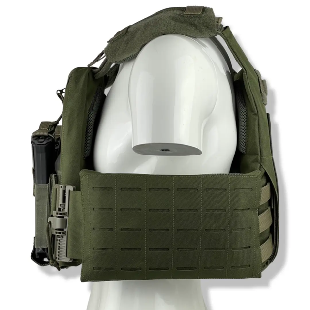 Плитоноска uaBRONIK (Plate Carrier) Олива (Закрытого типа) - изображение 9