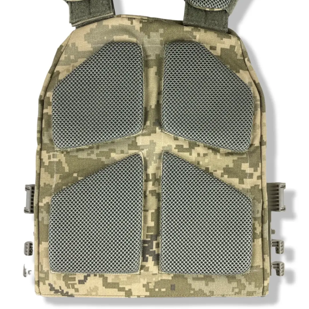 Плитоноска uaBRONIK (Plate Carrier) Пиксель (Закрытого типа) - изображение 10