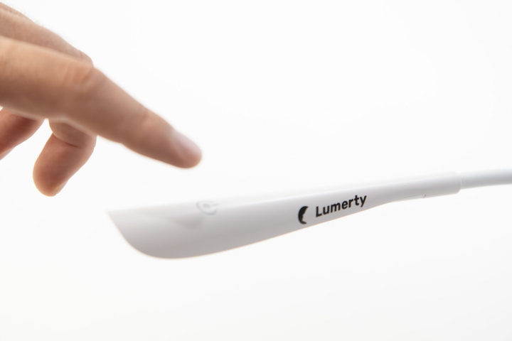 Настільна лампа LUMERTY (45см х 0.7см), гнучка сенсорна світлодіодна, кільцева USB LED лампа, для ноутбука, павербанка. Колір білий (3WW-185687) - зображення 5