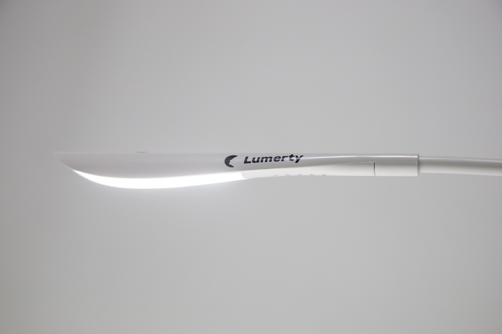Настільна лампа LUMERTY (45см х 0.7см), гнучка сенсорна світлодіодна, кільцева USB LED лампа, для ноутбука, павербанка. Колір білий (3WW-185687) - зображення 7
