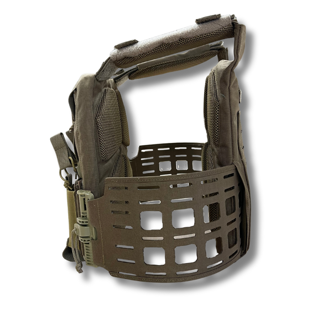 Плитоноска uaBRONIK (Plate Carrier Light) відкритого типу Койот - зображення 3