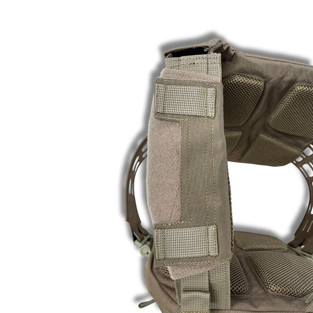 Плитоноска uaBRONIK (Plate Carrier Light) відкритого типу Койот - зображення 5