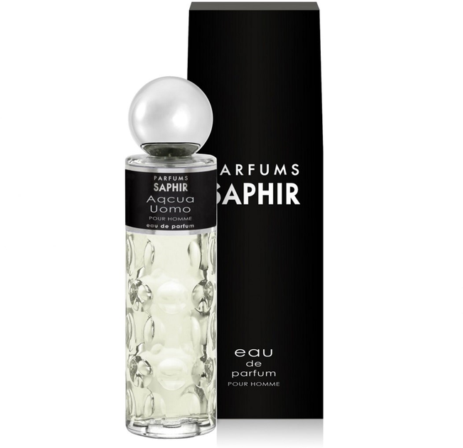 Парфумована вода для чоловіків Saphir Acqua Uomo Pour Homme 200 мл (8424730002943) - зображення 1