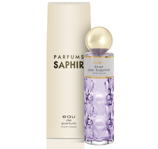 Woda perfumowana damska Saphir Parfums Star Women 200 ml (84224730014939 / 8424730014939) - obraz 1