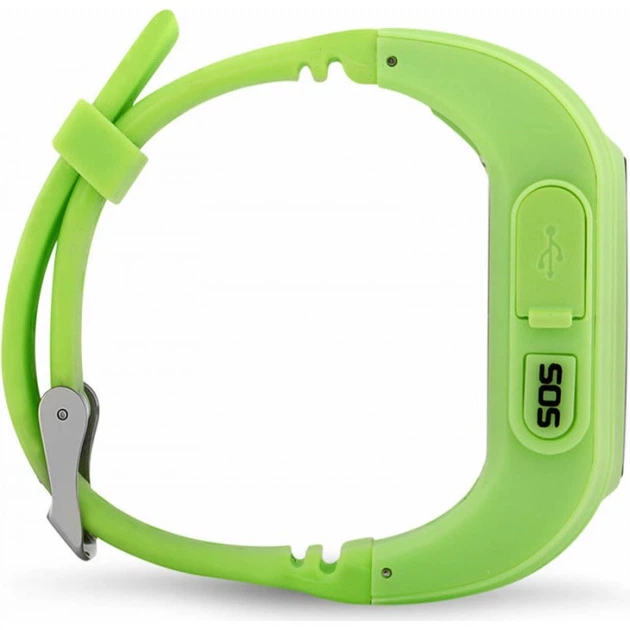 Дитячі смарт годинник телефон Smart Baby Watch Q50 з GPS трекером Салатові - зображення 2