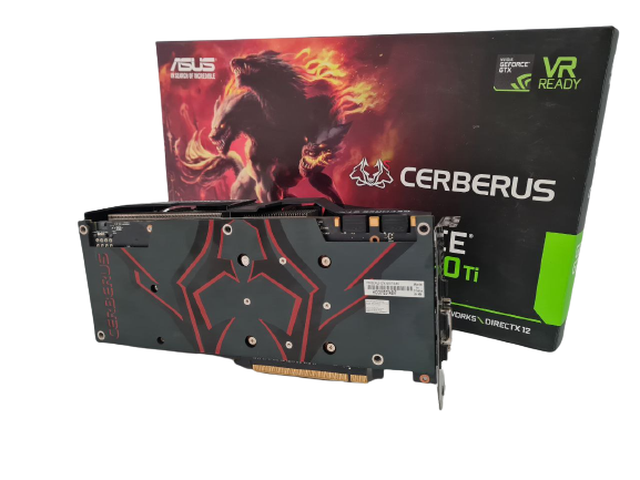 Відеокарта Asus PCI-Ex GeForce GTX 1070 Ti Cerberus 8GB GDDR5 Б/В - зображення 2