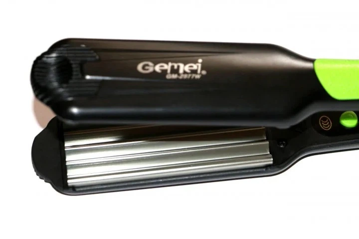 Плойка для создания гофре для волос GEMEI GM-2977 W 45 Вт с регулировкой температуры - изображение 3