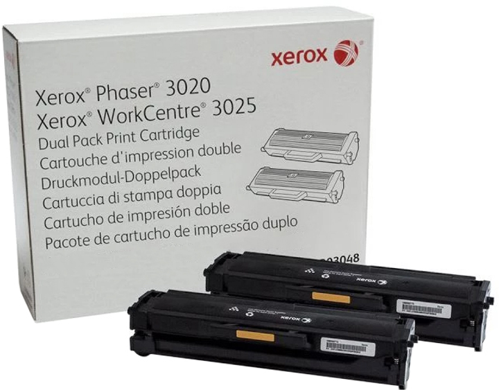 Картридж Xerox Phaser 3020/WC3025 Dual Pack (106R03048) Black – фото ...