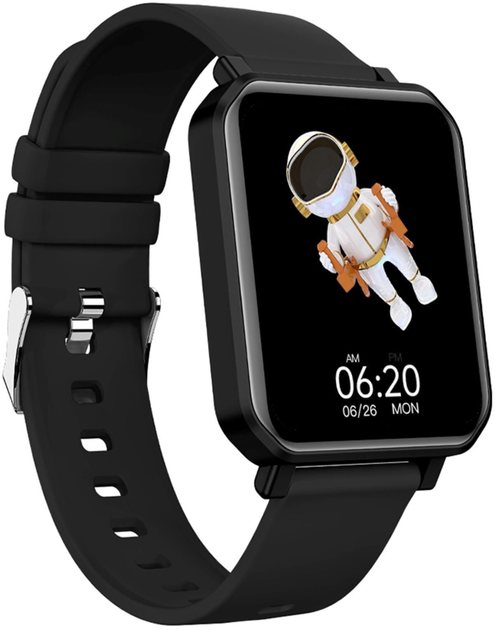 Smartwatch Maxcom Fit FW56 Carbon Pro Black (MAXCOMFW56CARBONBLACK) - obraz 4