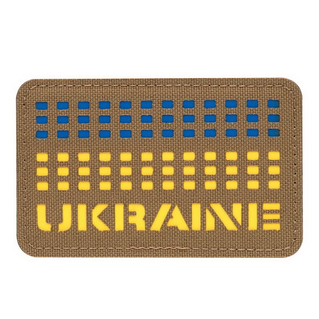 Нашивка M-Tac Ukraine Laser Cut 2000000013589 - изображение 1
