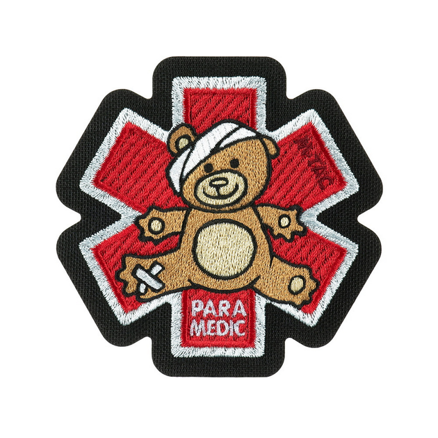 Нашивка M-Tac Paramedic Медвідь (вишивка) 2000000143743 - зображення 1