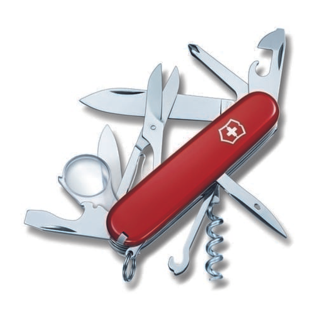 Нож Victorinox Explorer 91мм/16функ/красный - изображение 1