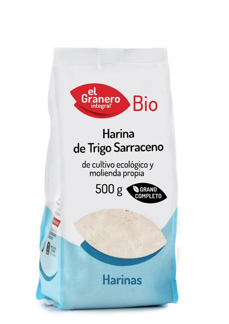Борошно гречане El Granero Bio 500 г (8422584048278) - зображення 1